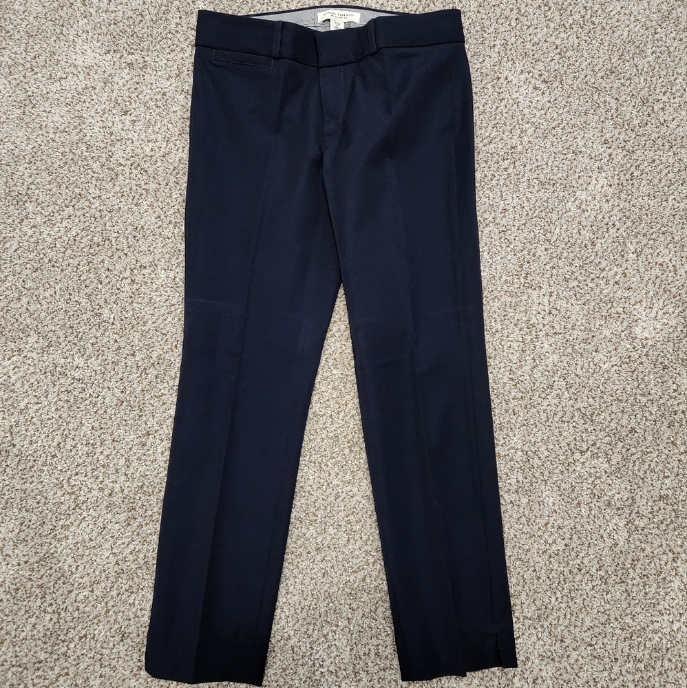 Banana Republic navy ankle trousers